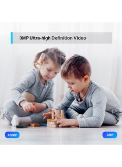 TP-LINK Tapo C210,  Wifi Camera, 2K 3MP Pet Camera Indoor Camera for Security, Wireless 360° for Baby Monitor, CCTV, Smart Motion Detection & Tracking, Night Vision, Works with Alexa & Google Home  - Image 4