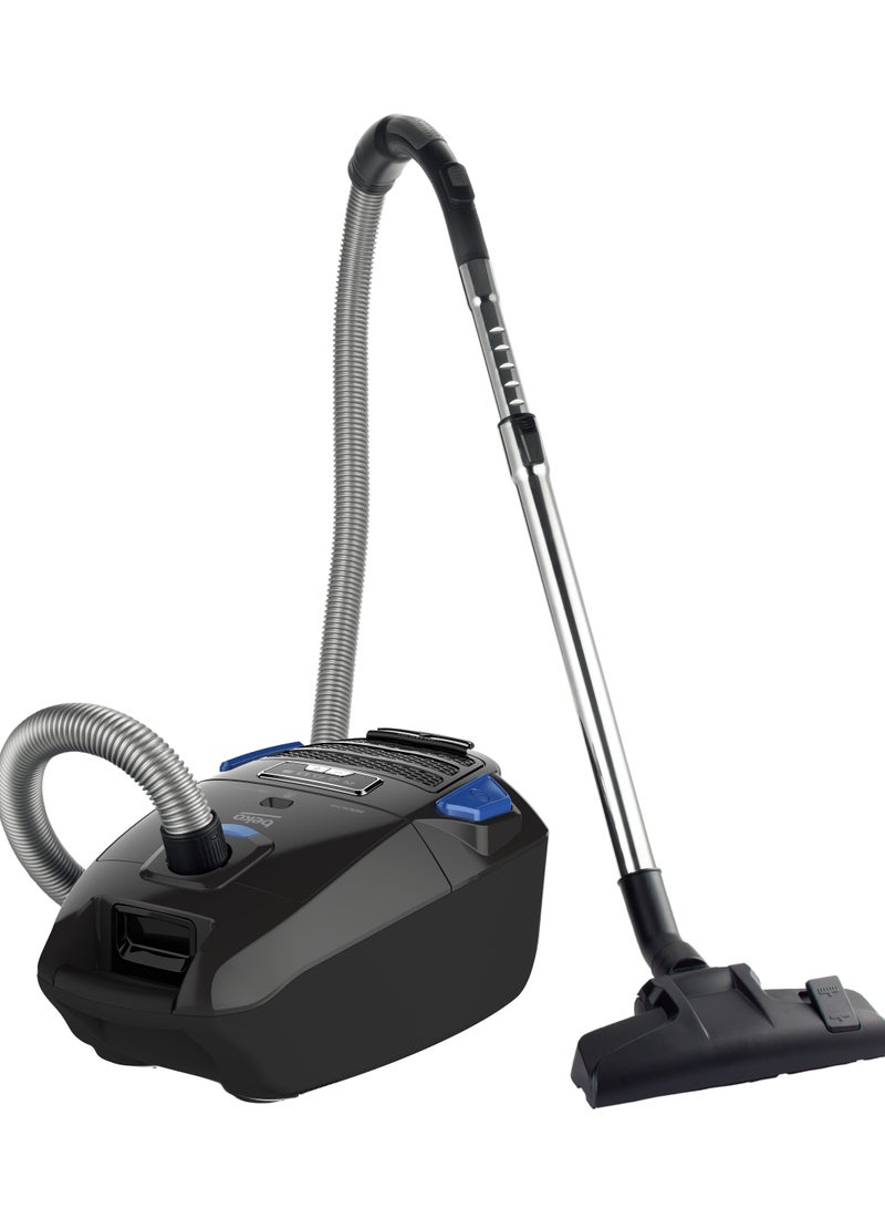 Beko - Bagged Vacuum Cleaner - 2400 Watts - 4 Liters Dust Bin - HEPA12  Filter - Telescopic Tube 4 L 2400 W 8916663200 Black & Blue - Image 1