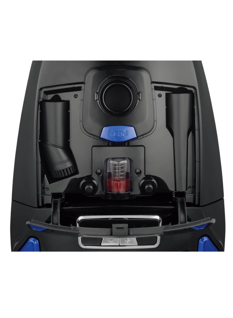 Beko - Bagged Vacuum Cleaner - 2400 Watts - 4 Liters Dust Bin - HEPA12  Filter - Telescopic Tube 4 L 2400 W 8916663200 Black & Blue - Image 1