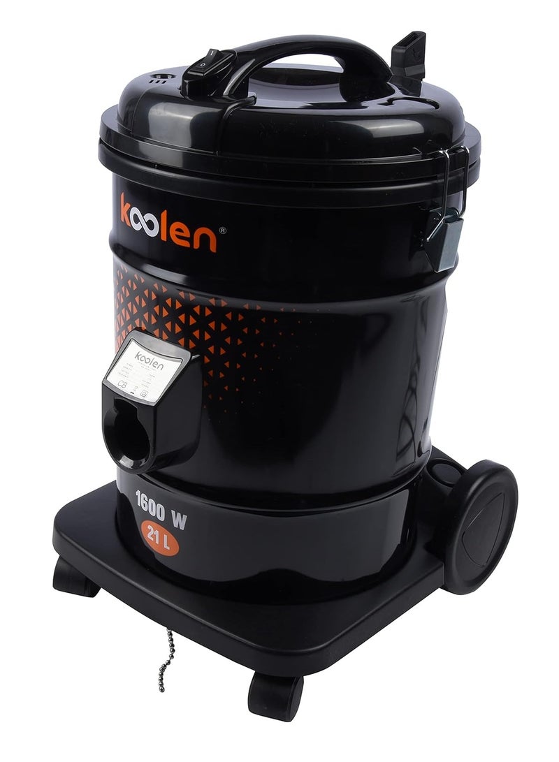 KOOLEN Drum Vacuum Cleaner 21 L 1600 W 806104003 Multicolour - Image 2