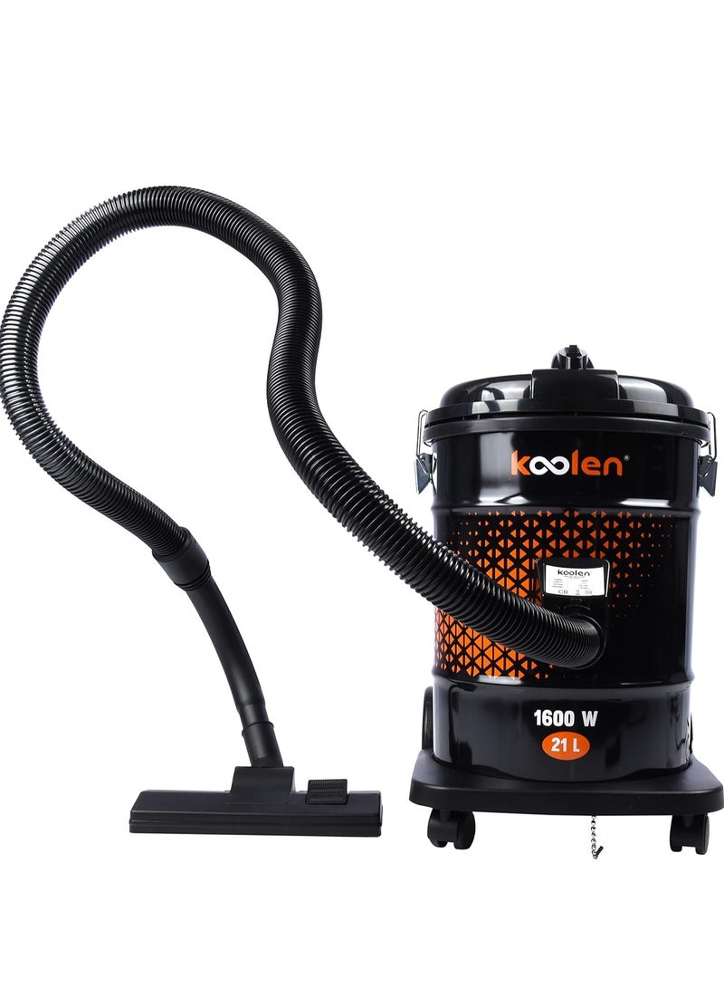KOOLEN Drum Vacuum Cleaner 21 L 1600 W 806104003 Multicolour - Image 1