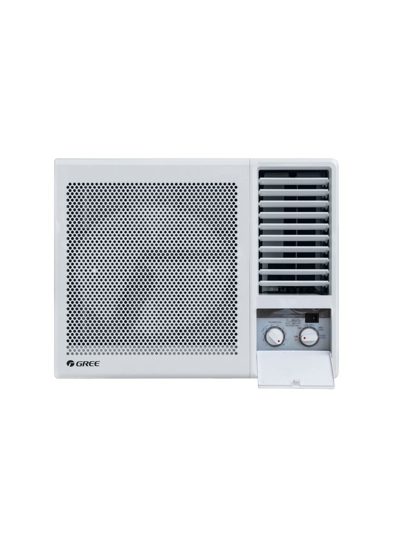GREE Window Air Conditioner 1.5 Ton With Rotary Compressor, R410A - ROMA-R18C3-5 Years Full Parts Warranty ROMA-R18C3 White  - Image 2