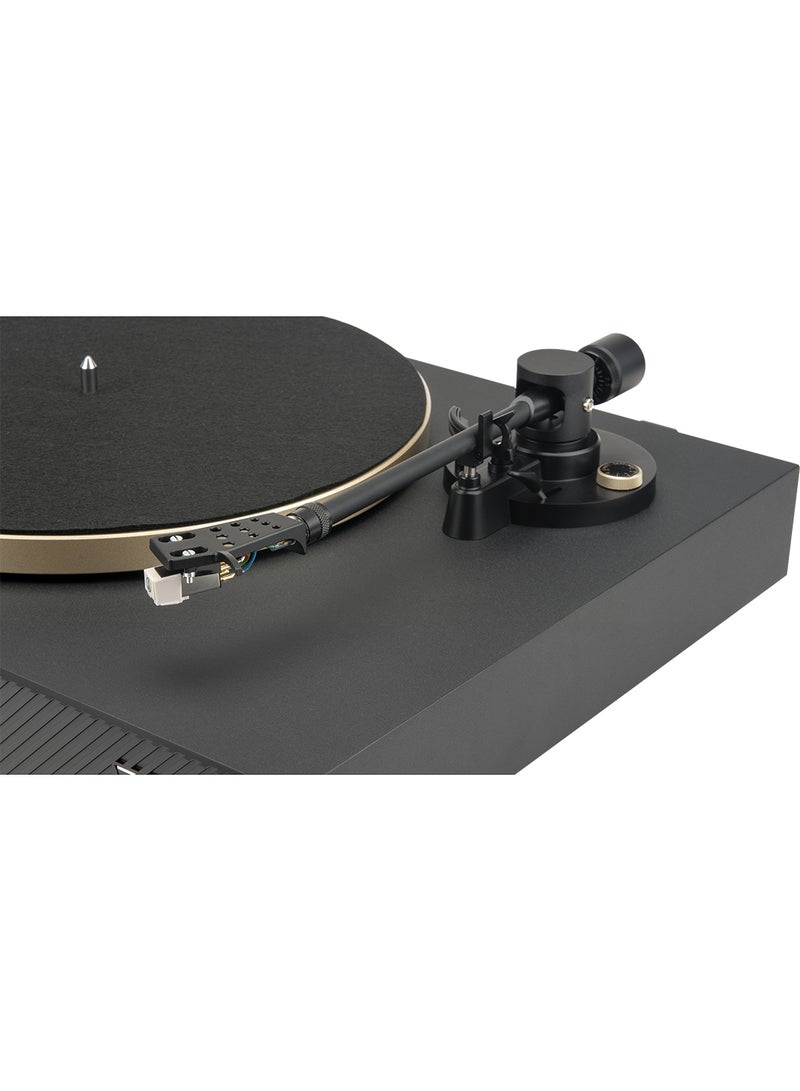 JBL Spinner Bluetooth With AptX HD Turntable/ Record Player, DC Belt Drive JBLSPINNERBTGLDEU Black/Gold  - Image 5