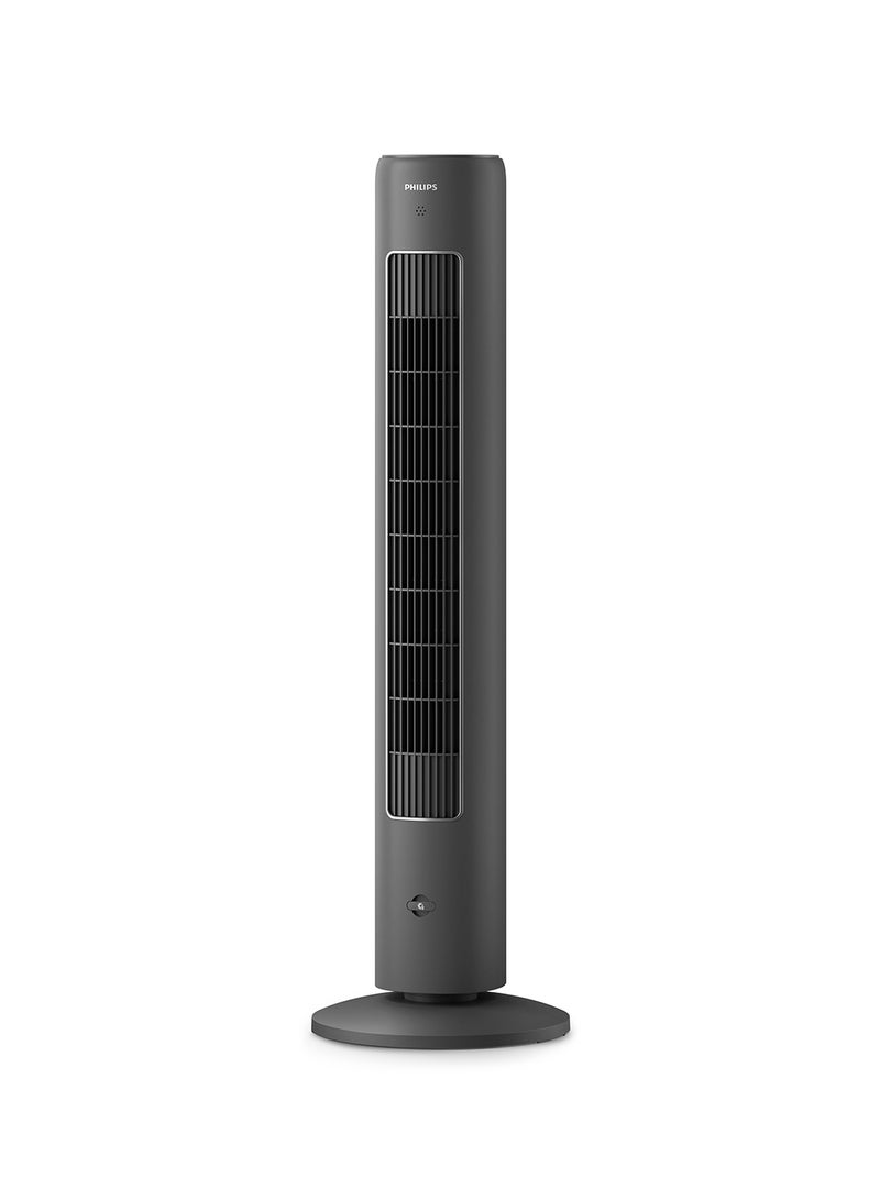Philips - 5000 Series Tower Fan 2 Years Warranty CX5535/11 Grey - Image 1