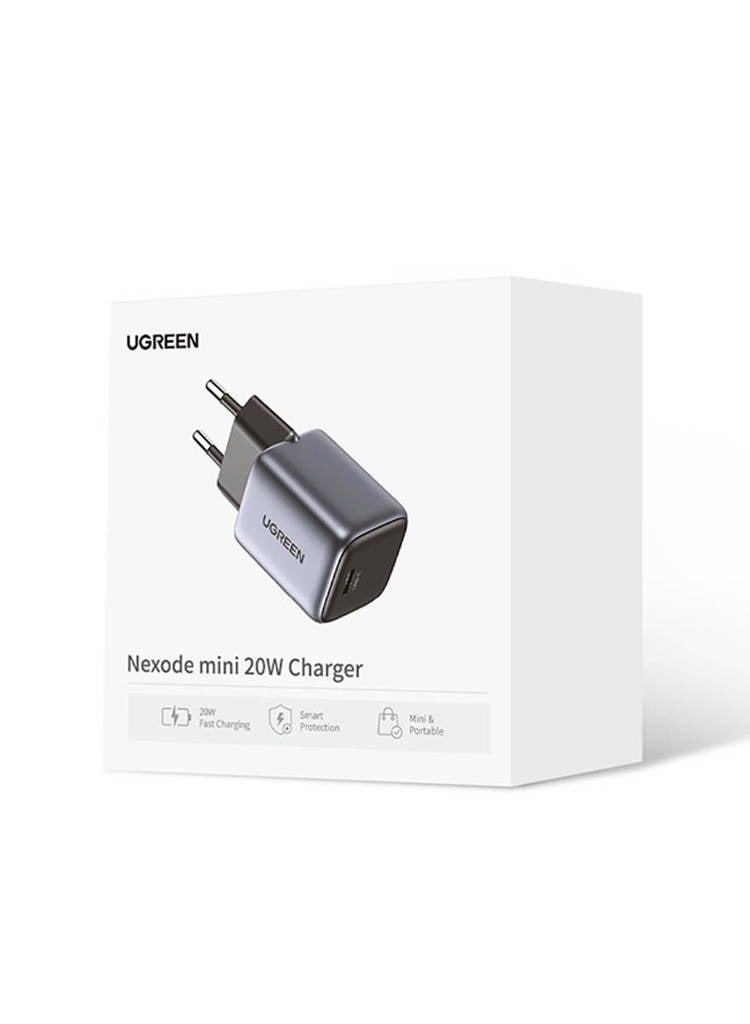 Ugreen Nexode mini 20W Charger EU - Grey  - Image 5