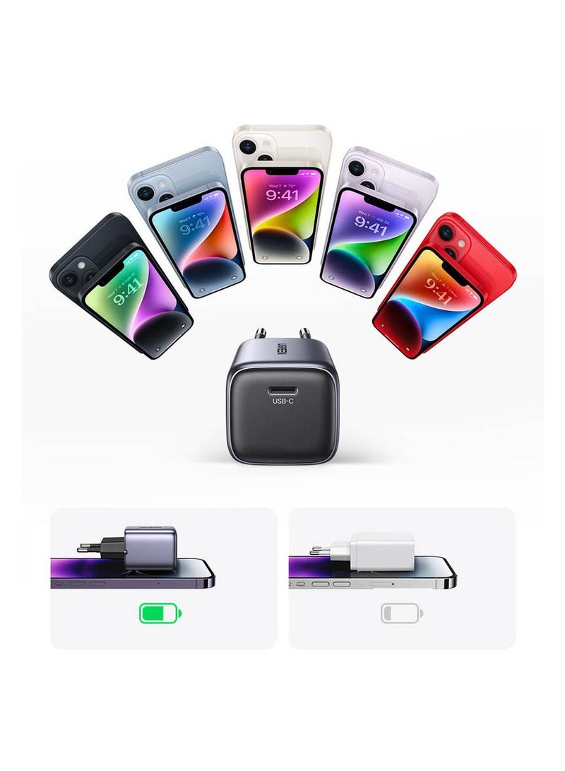 Ugreen Nexode mini 20W Charger EU - Grey  - Image 4