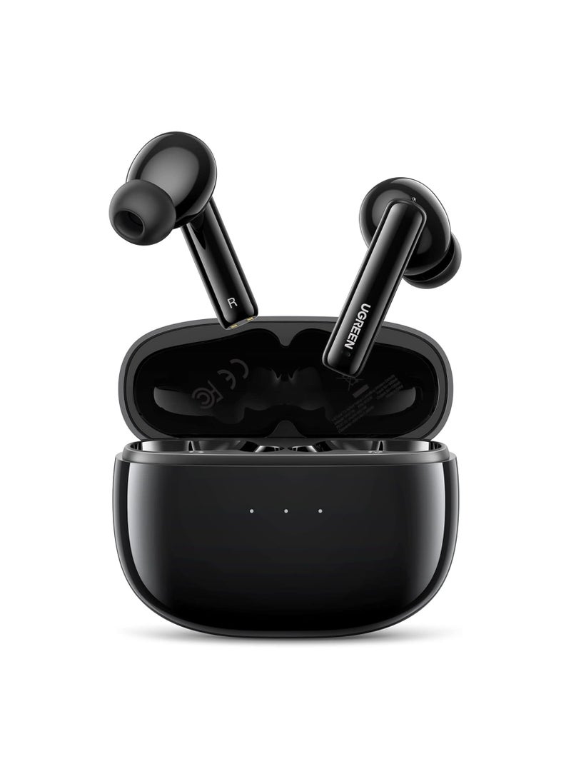 يو جرين HiTune T3 Active Noise-Cancelling Earbuds - Black  - Image 1