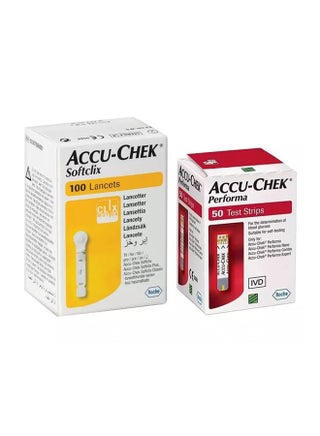 Softclix Lancets (100 Lancets) + Accu-Chek Performa Test Strips (50 Strips) Bundle - pnsku/N70101580V/45/_/1724144606/c8813732-2171-470c-8b9a-37a0dea6eb2c