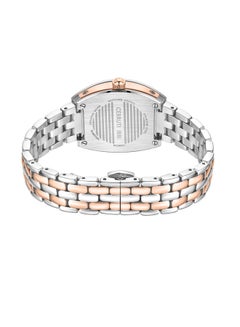 CERRUTI 1881 Women's Cerruti 1881 Ladies Stainless Steel & Rose Gold Two-Tone White Mother of Pearl Dial Watch  - Image 3