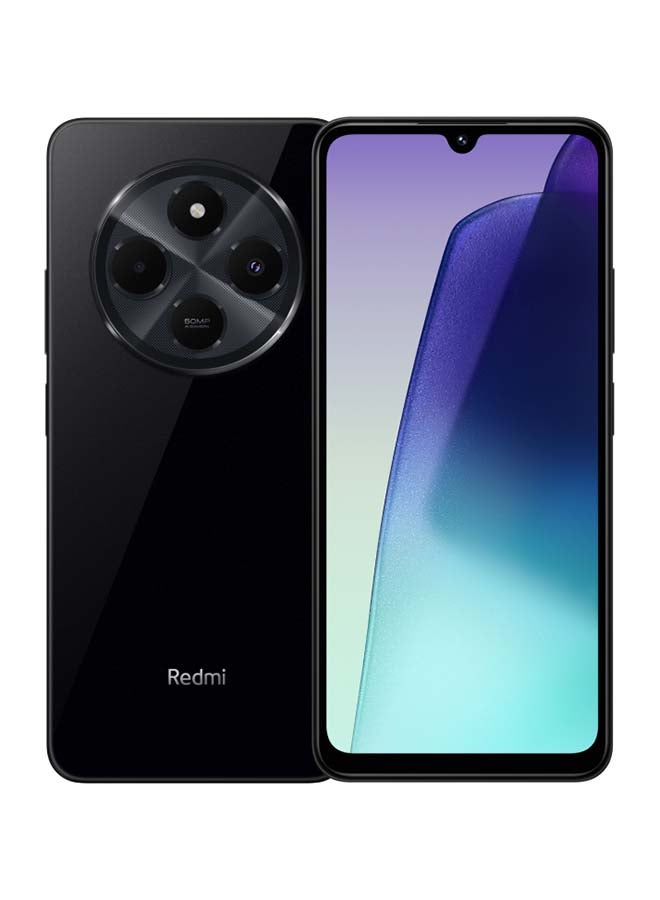 شاومي - Redmi 14C ثنائي الشريحة باللون الأسود الداكن وذاكرة وصول عشوائي سعة 8 جيجابايت وذاكرة داخلية سعة 256 جيجابايت ويدعم تقنية 4G - الإصدار العالمي - Image 1