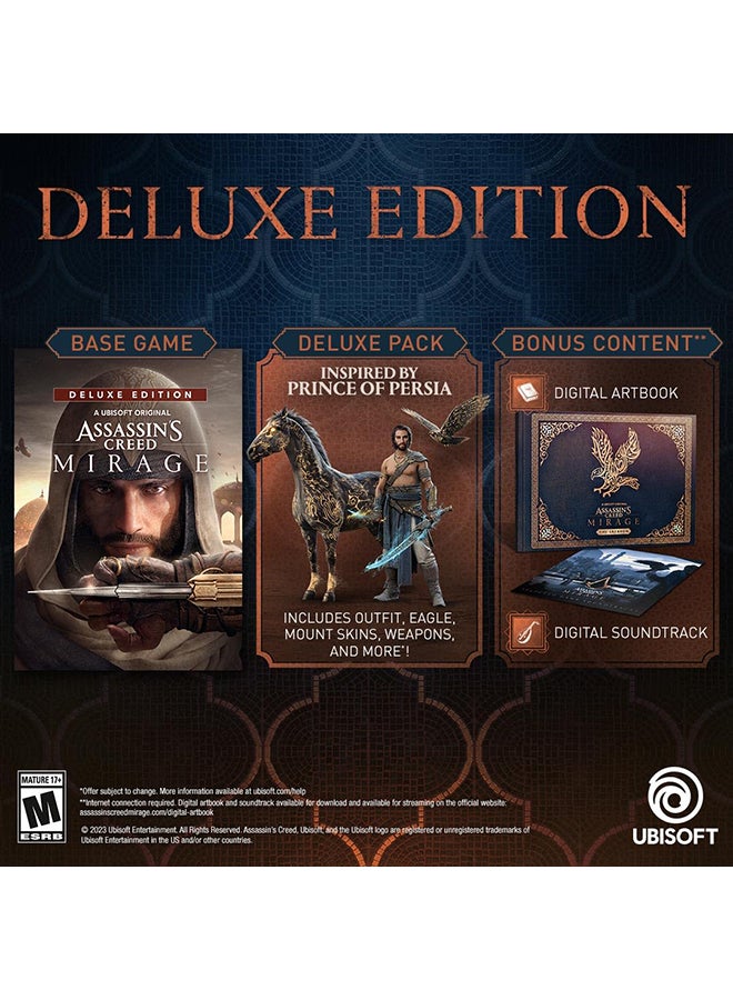 أوبيسوفت Assassin’s Creed Mirage Deluxe Edition - PlayStation 5 (PS5)  - Image 2