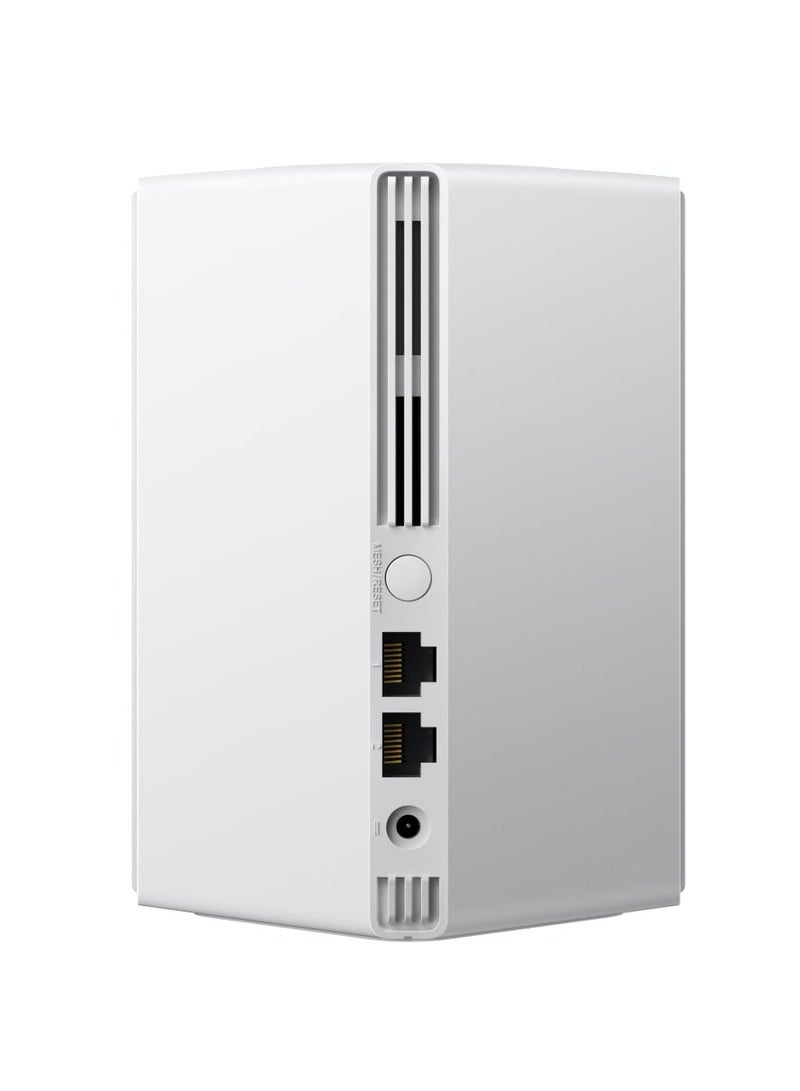 شاومي نظام Mesh AC1200 (عبوة من قطعتين) | نطاق مزدوج 2.4 جيجاهرتز و5 جيجاهرتز بسرعة 1200 ميجابت في الثانية | يغطي مساحة تصل إلى 2800 قدم مربع / 260 مترًا مربعًا  - Image 2
