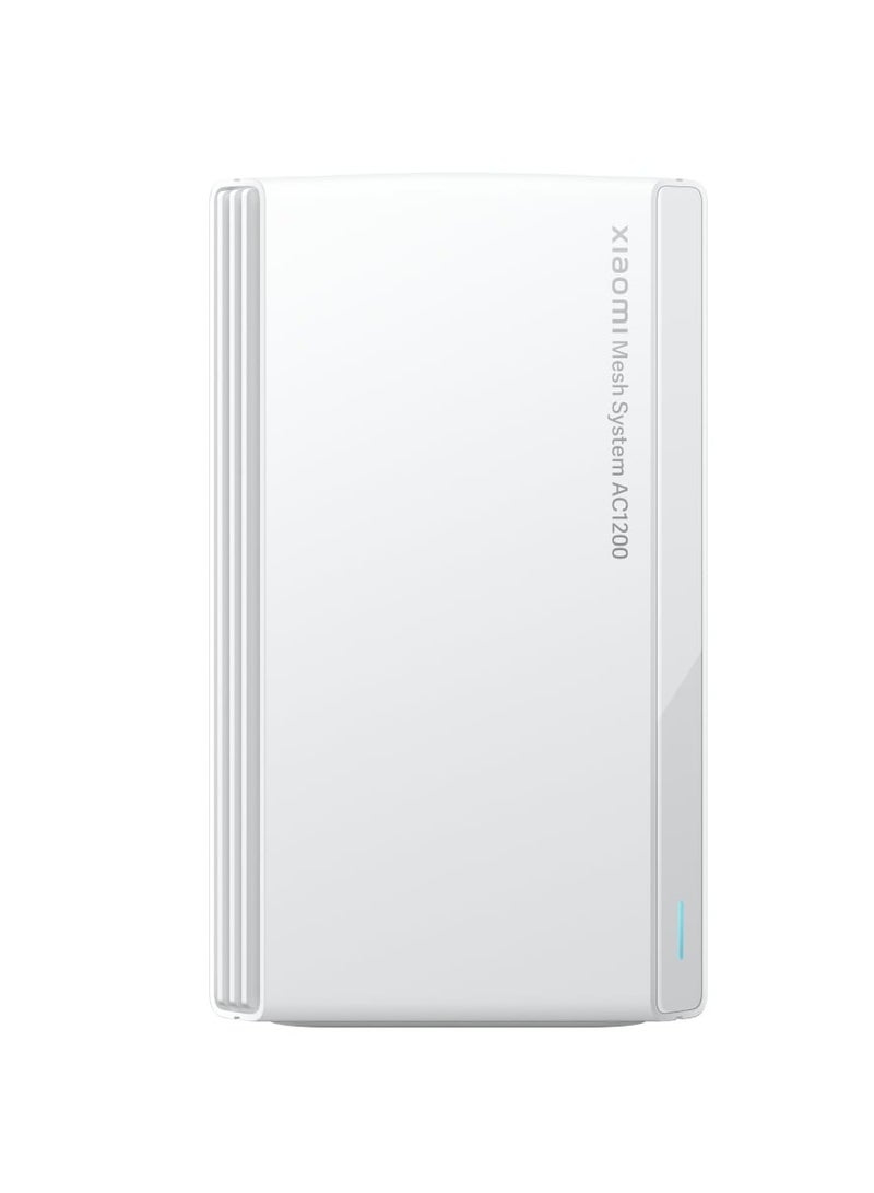 شاومي نظام Mesh AC1200 (عبوة من قطعتين) | نطاق مزدوج 2.4 جيجاهرتز و5 جيجاهرتز بسرعة 1200 ميجابت في الثانية | يغطي مساحة تصل إلى 2800 قدم مربع / 260 مترًا مربعًا  - Image 4