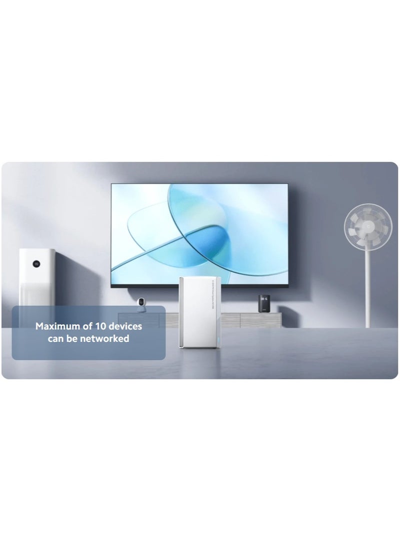 Xiaomi - Mesh System AC1200 (2-pack) | 2.4GHz and 5GHz dual-band 1200Mbps |Covers up to 2,800 ft² /260 m² White - Image 1