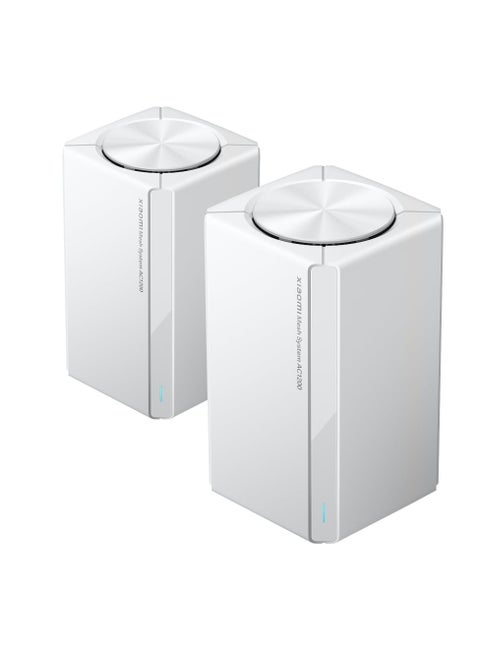 Mesh System AC1200 (2-pack) | 2.4GHz and 5GHz dual-band 1200Mbps |Covers up to 2,800 ft² /260 m² White