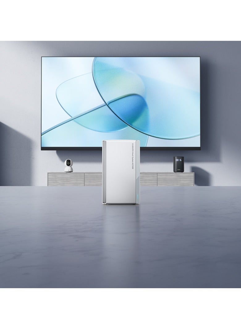 Xiaomi - Mesh System AC1200 (2-pack) | 2.4GHz and 5GHz dual-band 1200Mbps |Covers up to 2,800 ft² /260 m² White - Image 1