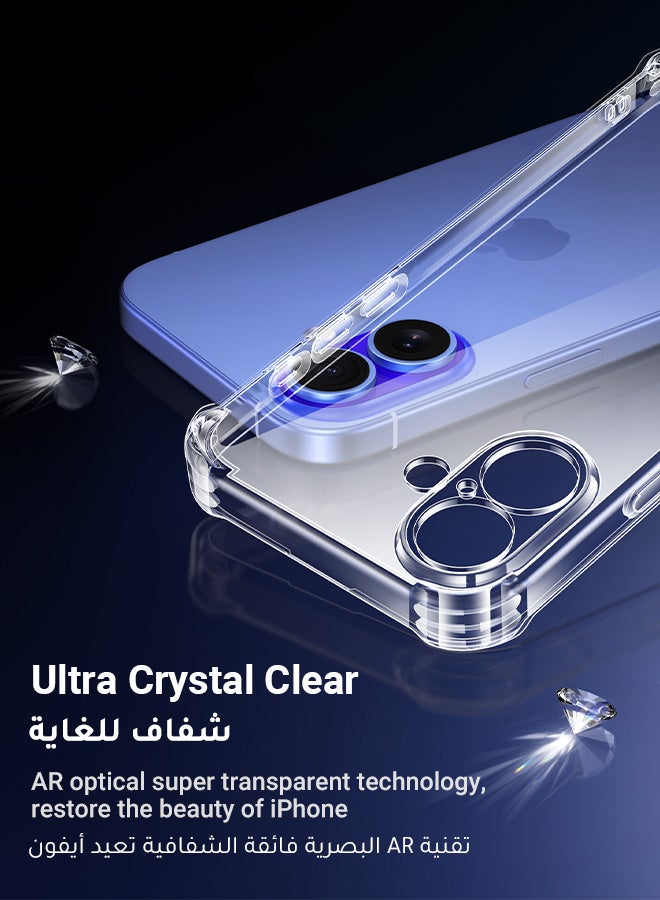 Ugreen iPhone 16 Plus Case Soft Skin-friendly TPU Material For Delay Yellowing, Drop-resistant Scratch Resistant Protective Cover  Easy to Installment and Uninstall Water-Proof Super Slim Fitted iPhone Case Cover Clear  - Image 5