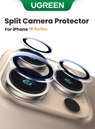 2Pack iPhone 16 Pro Max Camera Lens Protector, HD Anti-Glare, Case Friendly, Ultra-thin 9H Tempered Glass, Scratch-Resistant, Individual Lens Protector For iPhone 16 Pro/16 Pro Max Clear - pnsku/N70101634V/45/_/1726235472/498f0db2-3186-43a1-bcc5-33c092c01d95