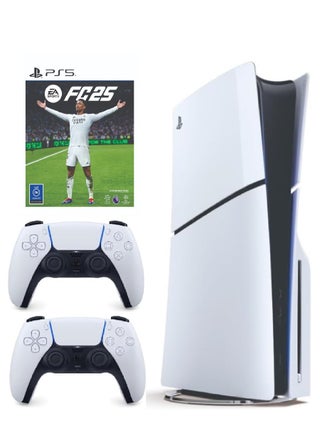 PlayStation 5 Slim Disc Console KSA Version With Extra Controller And EA FC 25 KSA Version - pnsku/N70101639V/45/_/1724155426/4b8bbee7-3f14-470f-bb01-64c8955e5b52