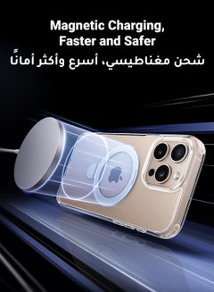 يو جرين جراب ماج سيف لهاتف أيفون ١٦ برو ماكس قابل للطي مع حامل , مغناطيس قوي, حامل قوي ومتعدد الاستخدامات, حماية من السقوط بدرجة عسكرية, غطاء حامل مغناطيسي لهاتف أيفون 16 برو ماكس مضاد لبصمات الأصابع ومضاد للخدش  - Image 4