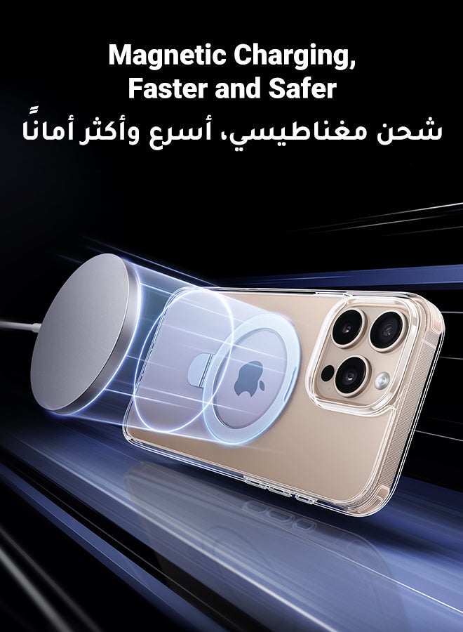 يو جرين جراب ماج سيف لهاتف أيفون ١٦ برو ماكس قابل للطي مع حامل , مغناطيس قوي, حامل قوي ومتعدد الاستخدامات, حماية من السقوط بدرجة عسكرية, غطاء حامل مغناطيسي لهاتف أيفون 16 برو ماكس مضاد لبصمات الأصابع ومضاد للخدش  - Image 4