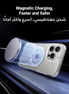 يو جرين جراب ماج سيف لهاتف أيفون ١٦ برو قابل للطي مع حامل , مغناطيس قوي, حامل قوي ومتعدد الاستخدامات, حماية من السقوط بدرجة عسكرية, غطاء حامل مغناطيسي لهاتف أيفون 16 برو مضاد لبصمات الأصابع ومضاد للخدش  - Image 4