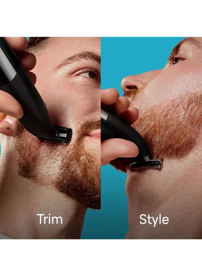 Series X Beard Trimmer + Razor For Men, Xt3100 Black - pnsku/N70101703V/45/_/1724209284/99894a46-8f9e-4e94-9b9d-a34a0bb09326