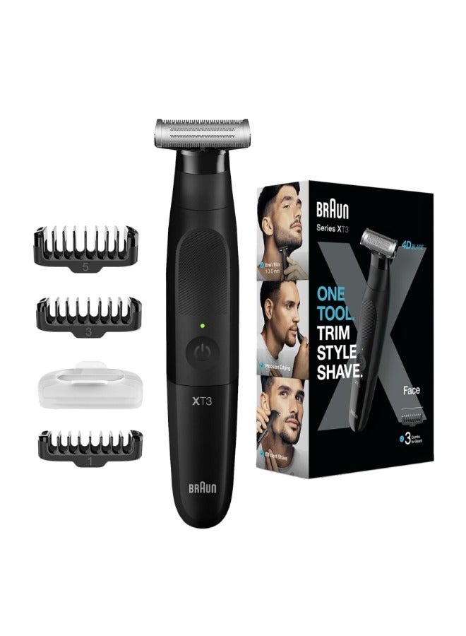 Series X Beard Trimmer + Razor For Men, Xt3100 Black - pnsku/N70101703V/45/_/1724209287/ddbf28ac-ab1b-4415-95f8-bb092121bb25