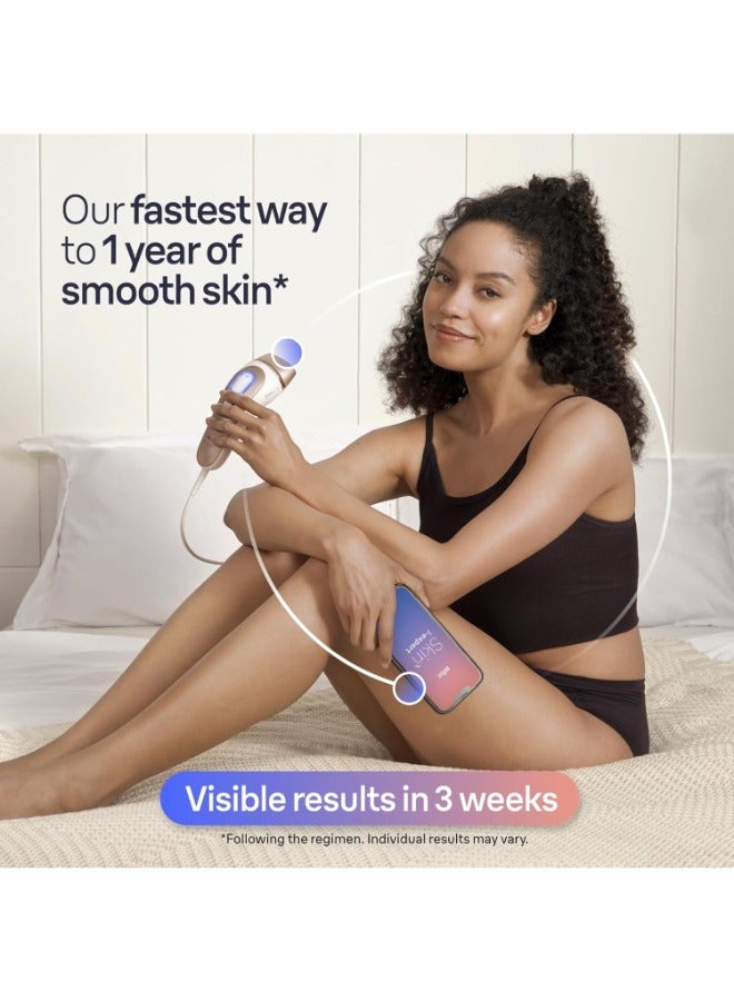 BRAUN - Ipl Skin I·Expert, At Home Hair Removal, With Free App, 2 Heads, Pl7147 Pink / White - Image 1