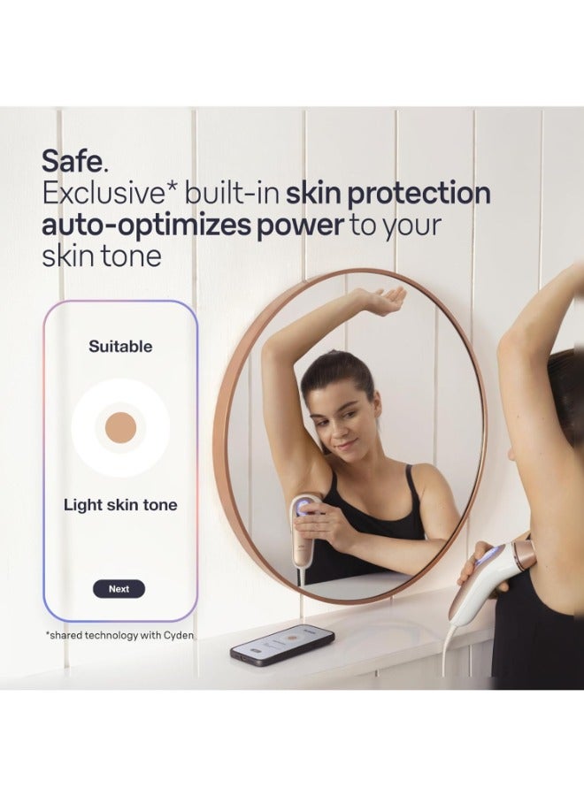 BRAUN - Ipl Skin I·Expert, At Home Hair Removal, With Free App, 2 Heads, Pl7147 Pink / White - Image 1