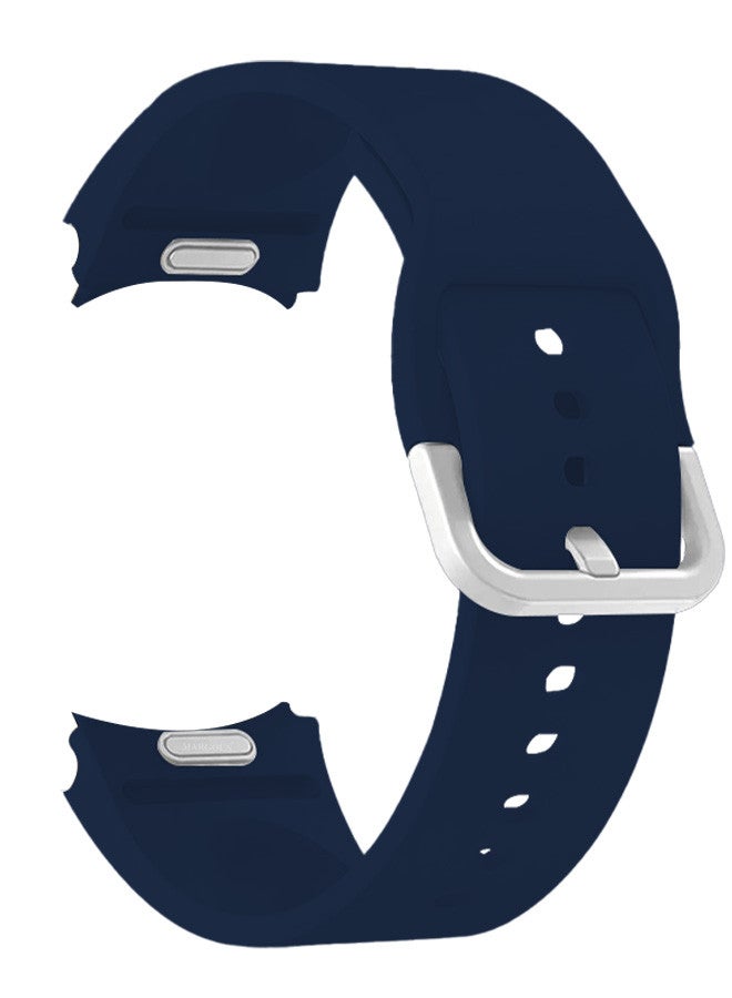MARGOUN (for Samsung Galaxy Watch 7) Silicone Sport Band Durable and Sport Design for Men Women Midnight Blue - Image 1