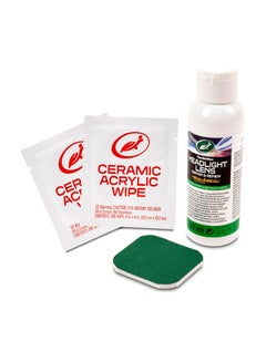 Turtle wax TW53685 Headlight Restorer Car Headlamp Polish Cleaner Kit New Version  - Image 2