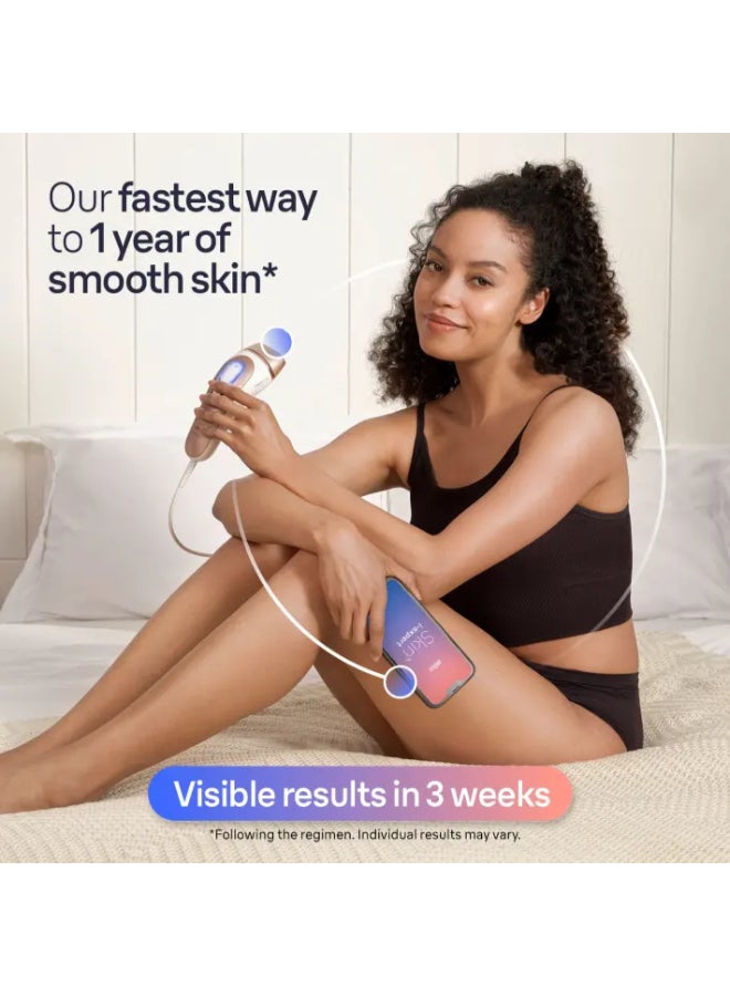 BRAUN Ipl Skin I·Expert, At Home Hair Removal, With Free App, 3 Heads, Pl7257 Pink / White  - Image 3
