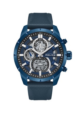 Men's Neist Matt Blue Dial Blue Silicone Strap Gents Chronograph Watch With Stainless Steel Case - pnsku/N70101794V/45/_/1726057100/751bd0c1-9eee-4899-a46a-e726dea4cd57
