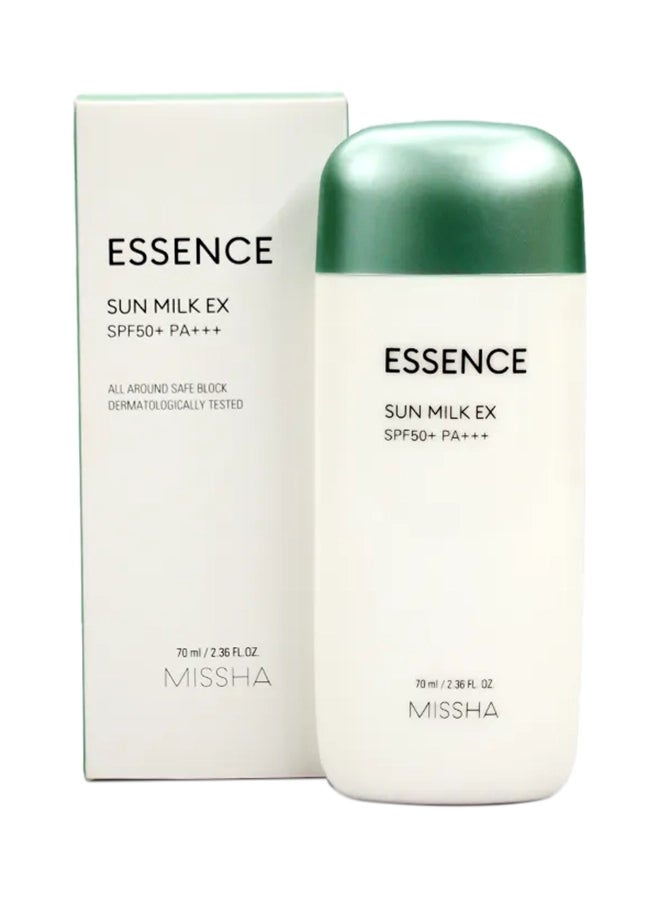 ميشا حليب الحماية من أشعة الشمس Essence Sun Milk Ex SPF50+ PA+++ 
