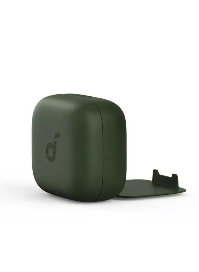 ساوند كور سماعات أذن R50i NC من Anker بخاصية إلغاء الضوضاء، قوية وذكية، صوت جهير قوي، وقت تشغيل 45 ساعة، حافظة 2 في 1 وحامل هاتف، IP54، سماعات أذن لاسلكية، بلوتوث 5.4، التحكم عبر التطبيق، أخضر - Image 3