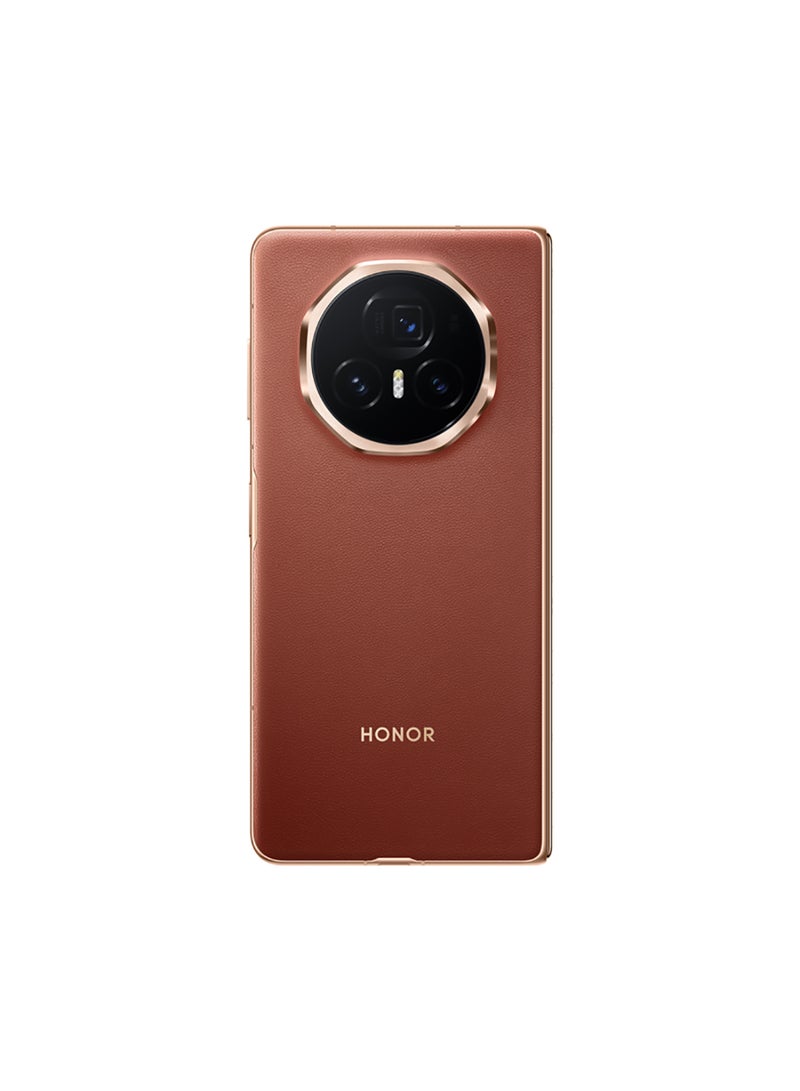 Honor Magic V3 Dual SIM Reddish Brown 12GB RAM 512GB 5G - Middle East Version - Image 3