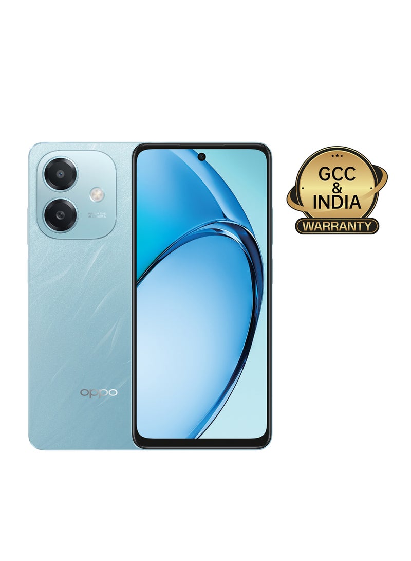 OPPO - A3x Dual SIM Ocean Blue 4GB RAM 128GB 4G - Middle East Version - Image 1