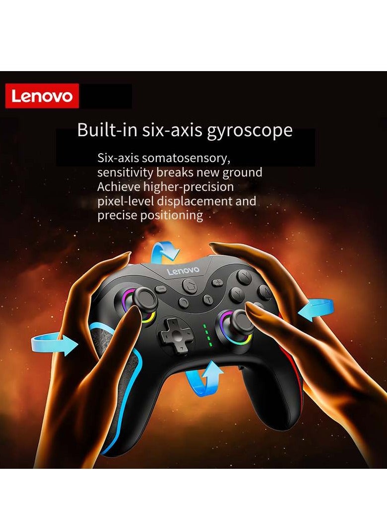 Lenovo - S01 Wireless Bluetooth 2.4G Game Controller Compatible With Multiple Platforms And Supports Mobile Phones - Image 1
