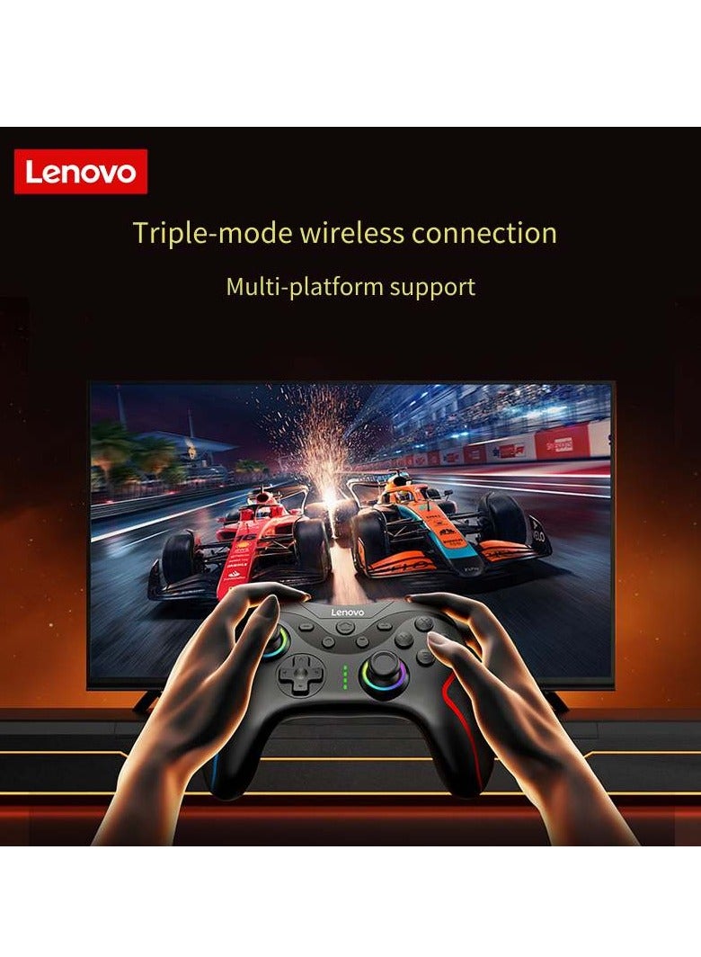 Lenovo - S01 Wireless Bluetooth 2.4G Game Controller Compatible With Multiple Platforms And Supports Mobile Phones - Image 1