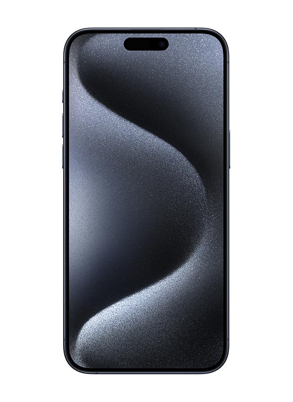 ابل  مجدد - آيفون 15 برو ماكس 256 جيجابايت أزرق تيتانيوم 5G مع فيس تايم - النسخة الدولية - Image 2