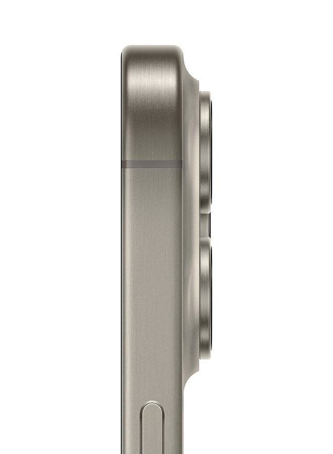 ابل  معتمد مسبقًا - آيفون 15 برو ماكس 256 جيجابايت تيتانيوم طبيعي 5G مع فيس تايم - النسخة الدولية - Image 5