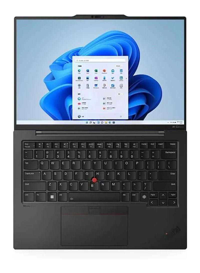 Lenovo - ThinkPad X1 Carbon Gen 12 21KC004AUS Intel Core Ultra 7 165U vPro, 14â€³ WUXGA (1920 x 1200), IPS Touch display, 32GB RAM, 1TB SSD, Windows 11 Pro English Black - Image 1