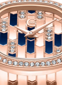 CERRUTI 1881 Women's Rose Gold Plated Rose Gold & Navy Dial Watch  - Image 4