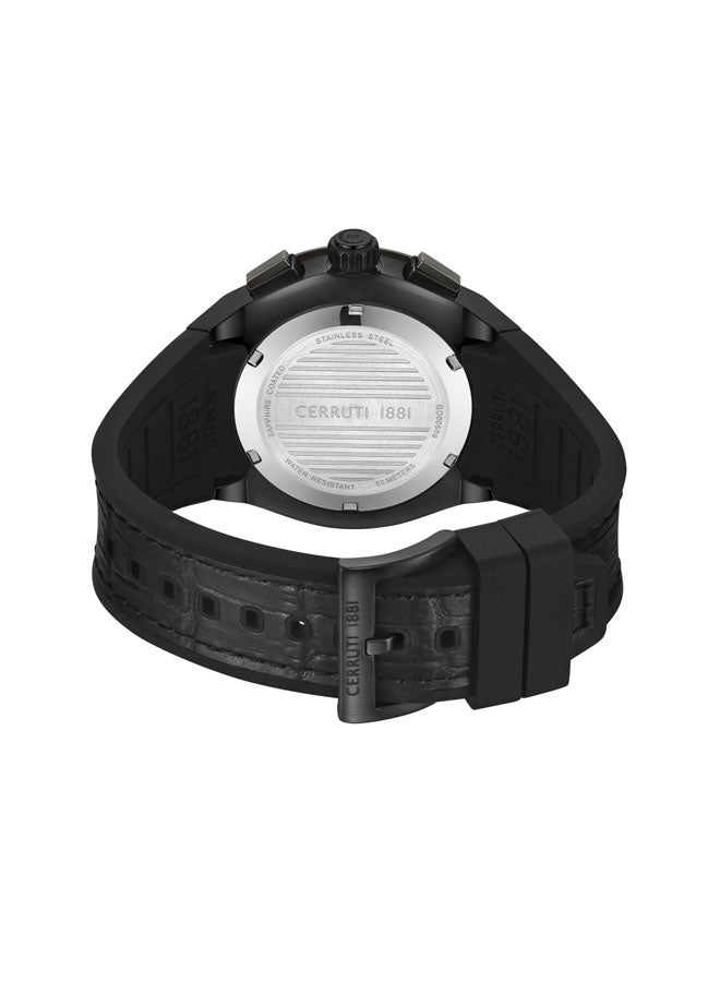 شيروتي 1881 ساعة بقرص أسود - Image 3