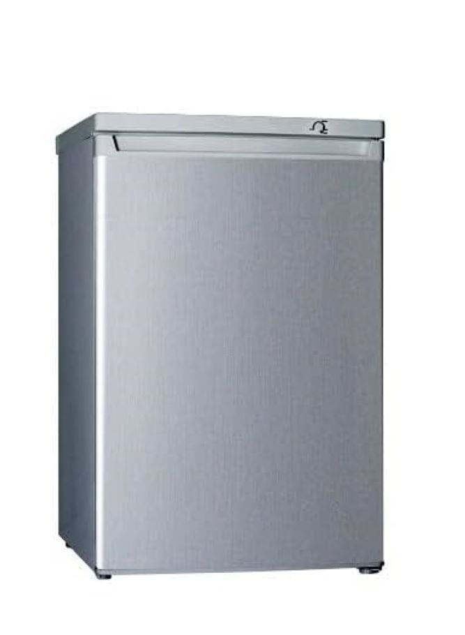Nobel - 90 Ltr Gross & 85 Ltr Net Single Door Upright Freezer Manual Defrost, with 4 Drawers, Recessed Handle, Reversible Door, Temperature Control & Adjustable Leveling Feet NUF255S Silver - Image 1