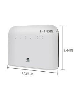 هواوي جهاز توجيه B715 B715s-23c 4G LTE Cat9 450M CPE WiFi مع فتحة بطاقة SIM 64 مستخدمًا  - Image 4