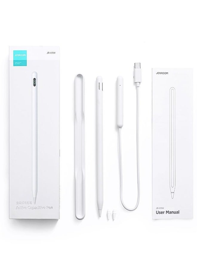 Joyroom Digital Active Stylus Pen for IOS and Android touch screen devices White