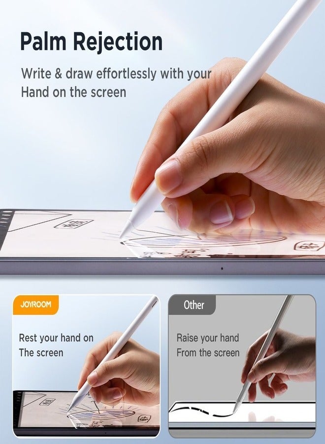 Joyroom Digital Active Stylus Pen for IOS and Android touch screen devices White