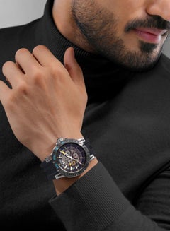 CERRUTI 1881 Men's Stainless Steel & Gun Screws Black Dial Watch  - Image 5